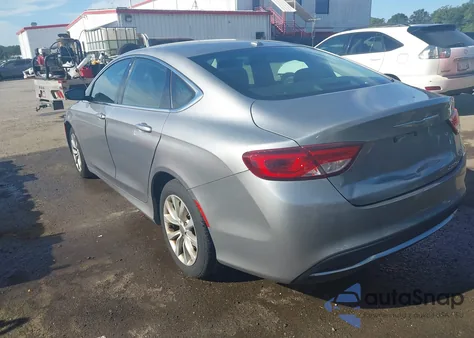 2015 Chrysler 200 C из США, поврежденный, VIN 1C3CCCCB8FN545351